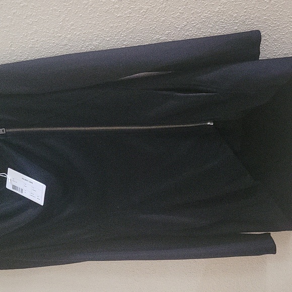 Helmut Lang 100% wool shawl collar asymmetrical zip jacket - Picture 9 of 14